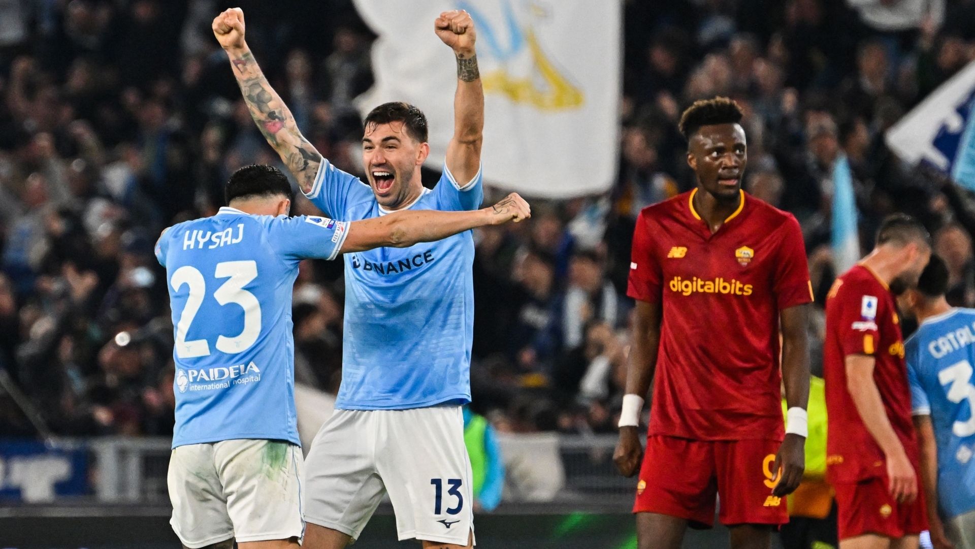 Tammy Abraham Lazio Roma 19032023