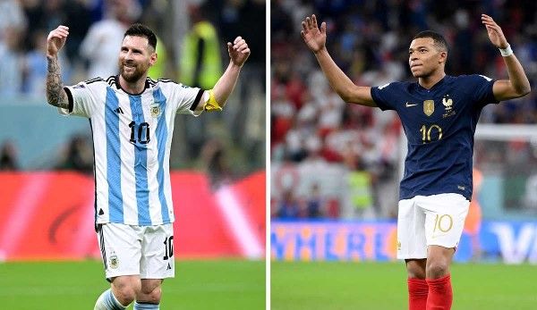 Messi Mbappe