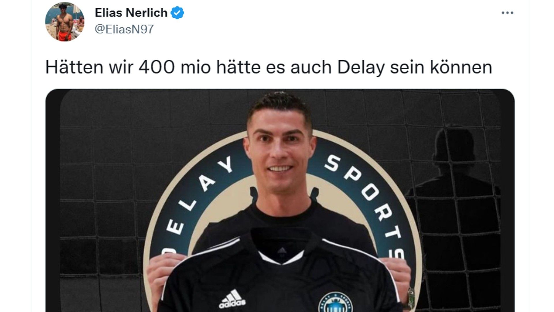 Netzreaktionen CR7 Elias Nerlich