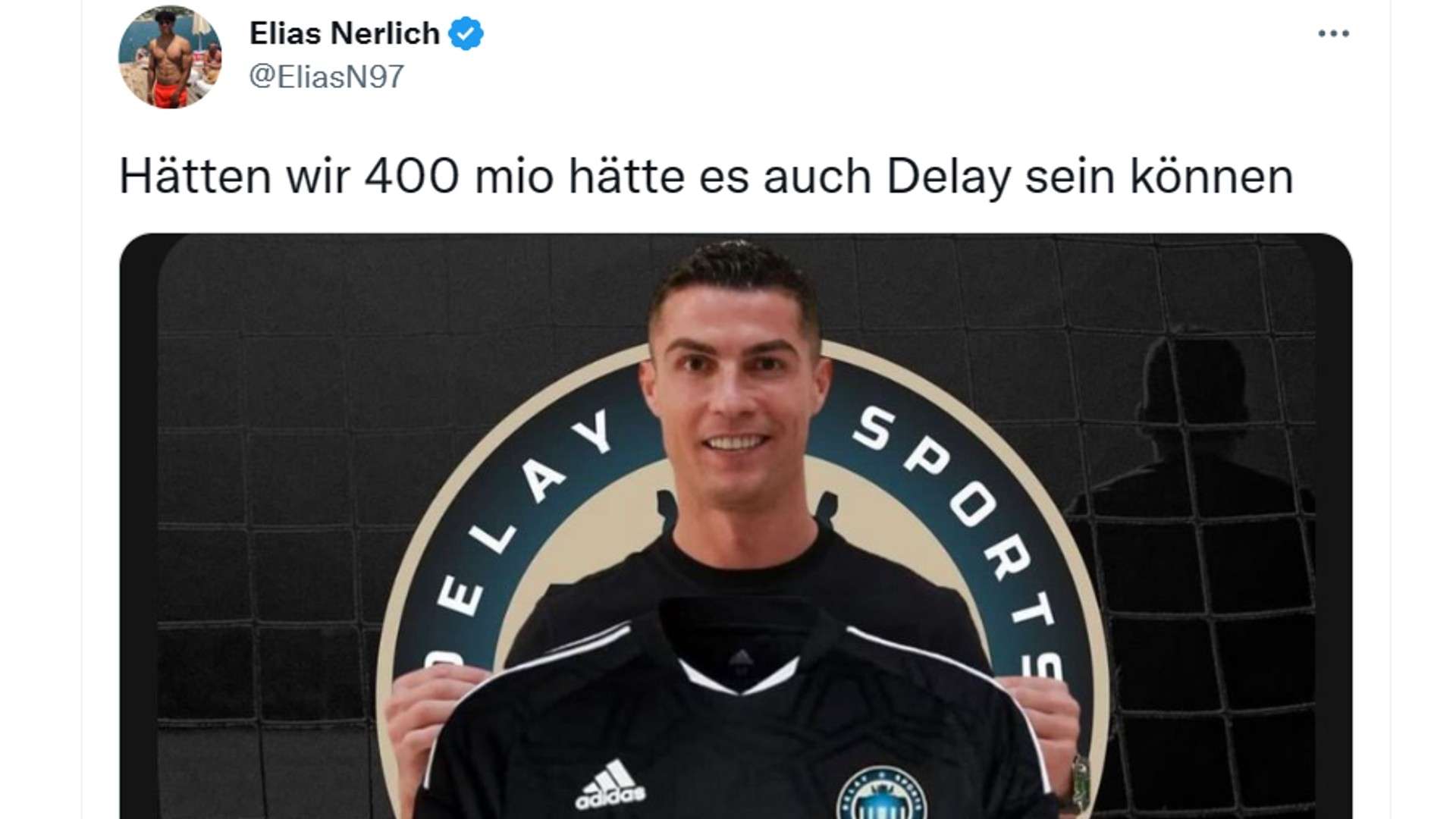 Netzreaktionen CR7 Elias Nerlich