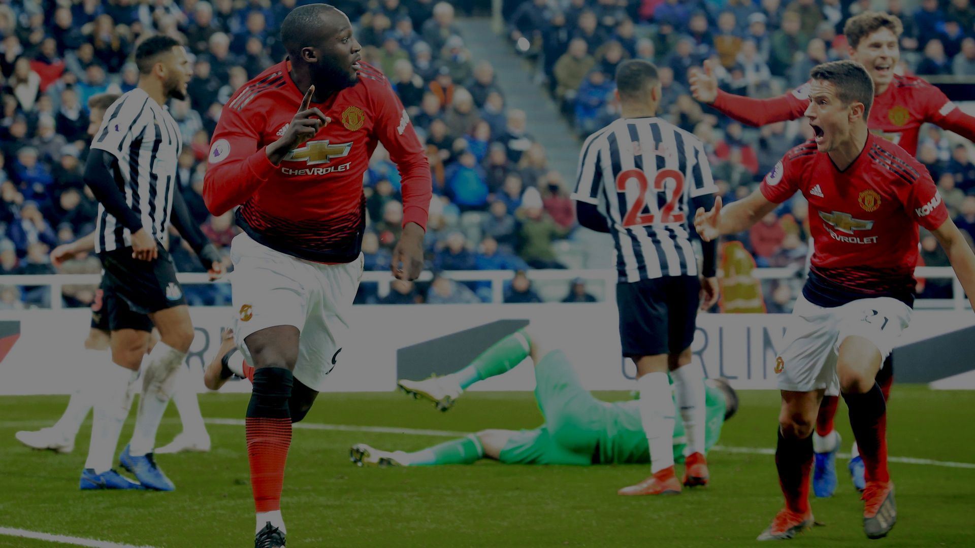 Romelu Lukaku Manchester United Newcastle United EPL 01022019