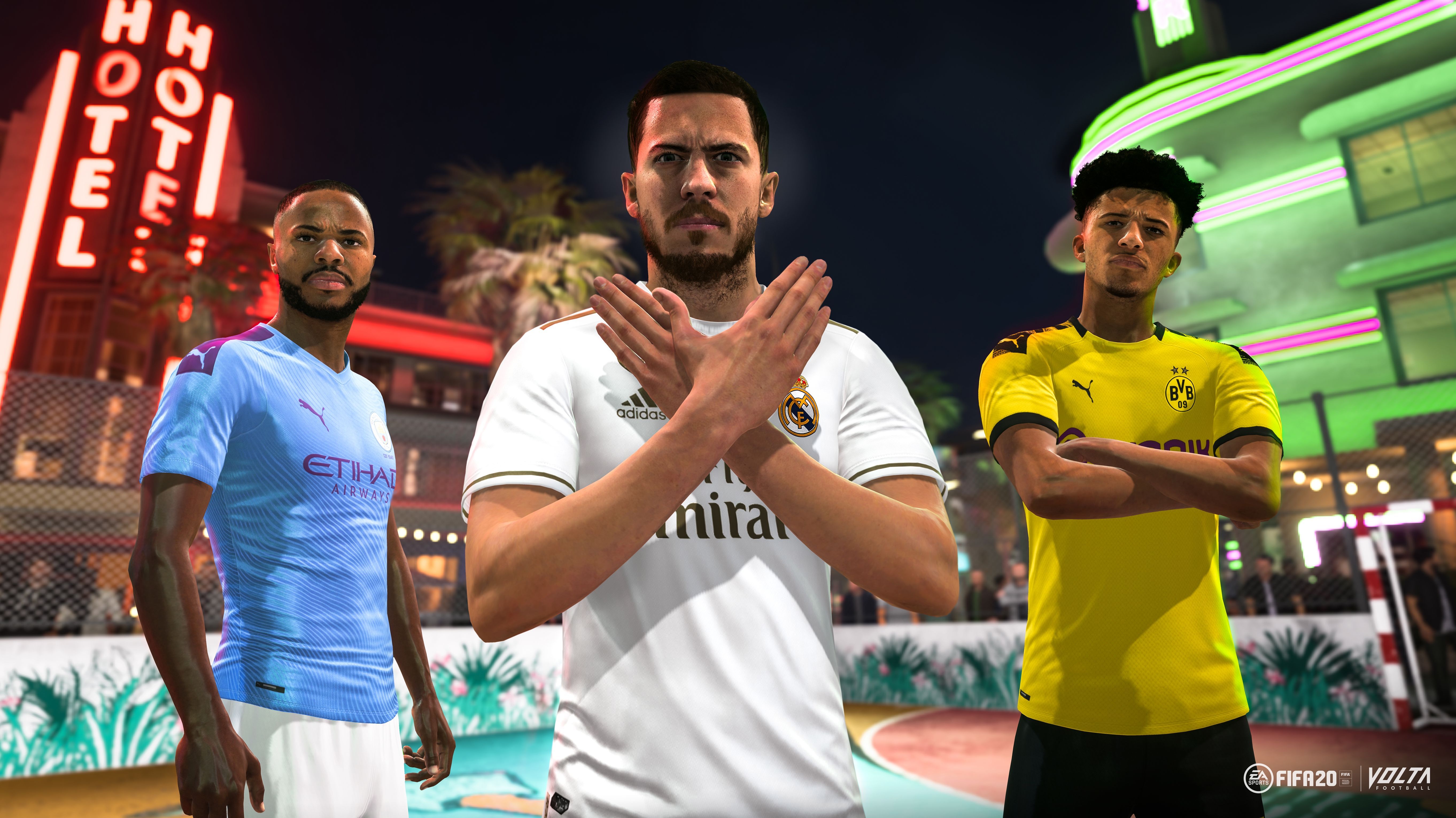 FIFA 20 Volta Hazard Sancho Sterling