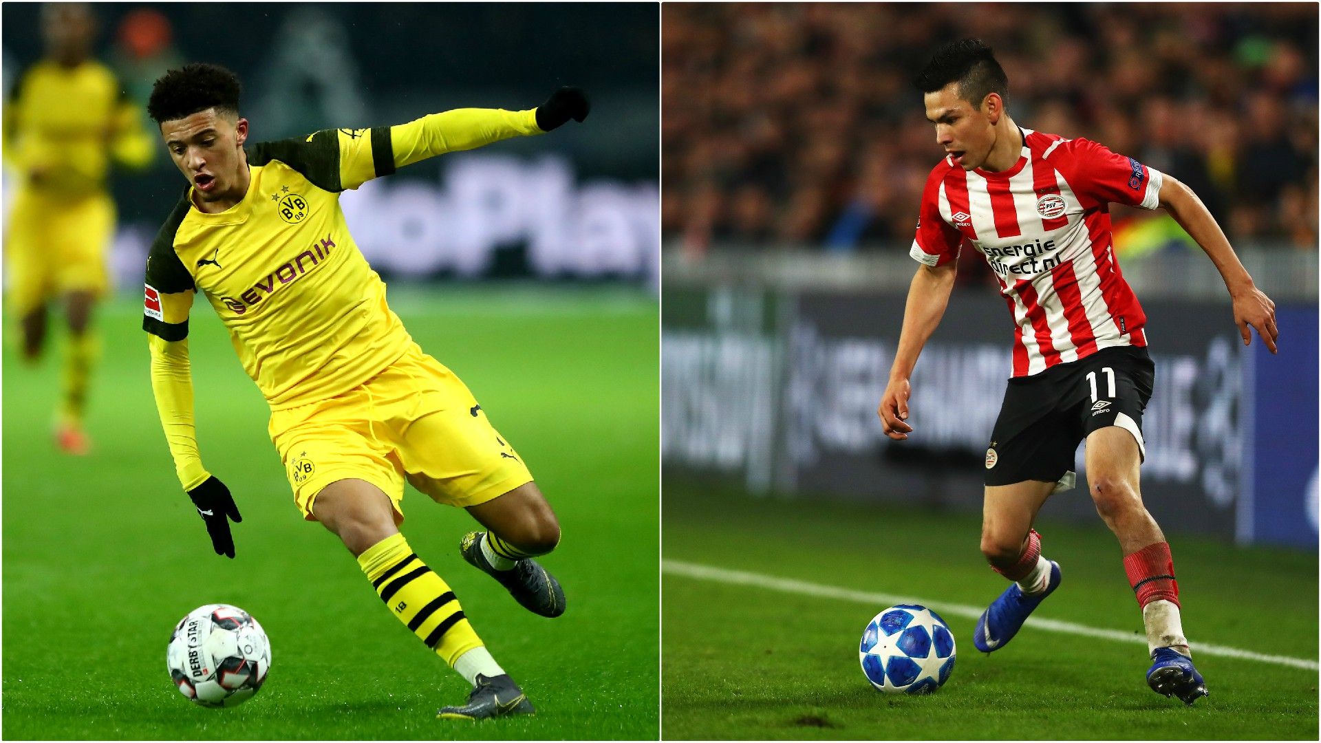 Jadon Sancho Hirving Lozano