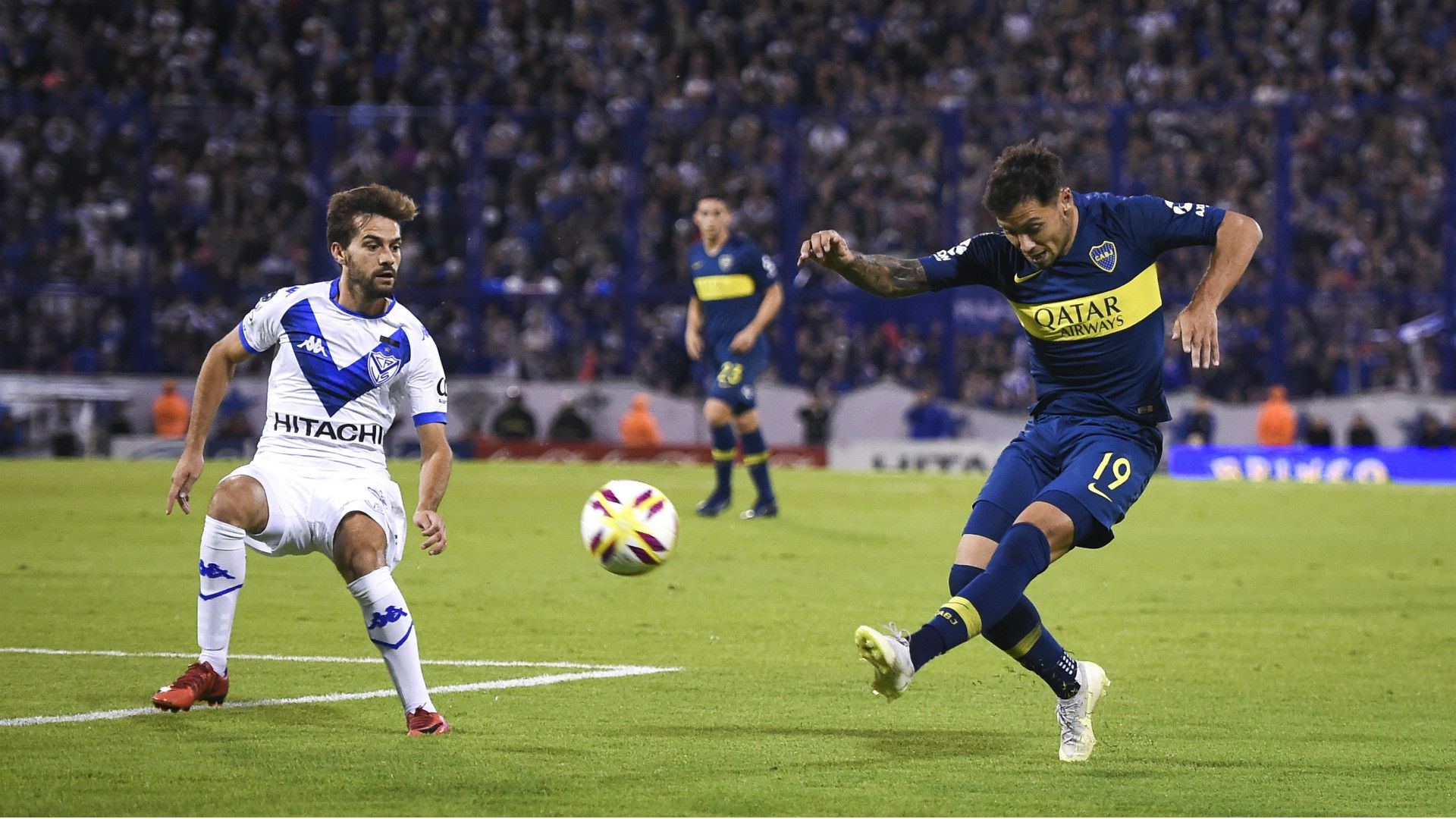 Mauro Zarate Agustin Bouzat Velez Boca Copa Superliga 12052019