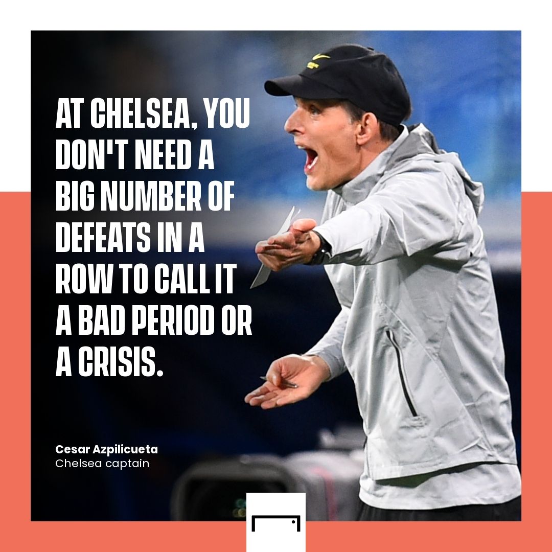 Thomas Tuchel Chelsea Azpilicueta quote GFX