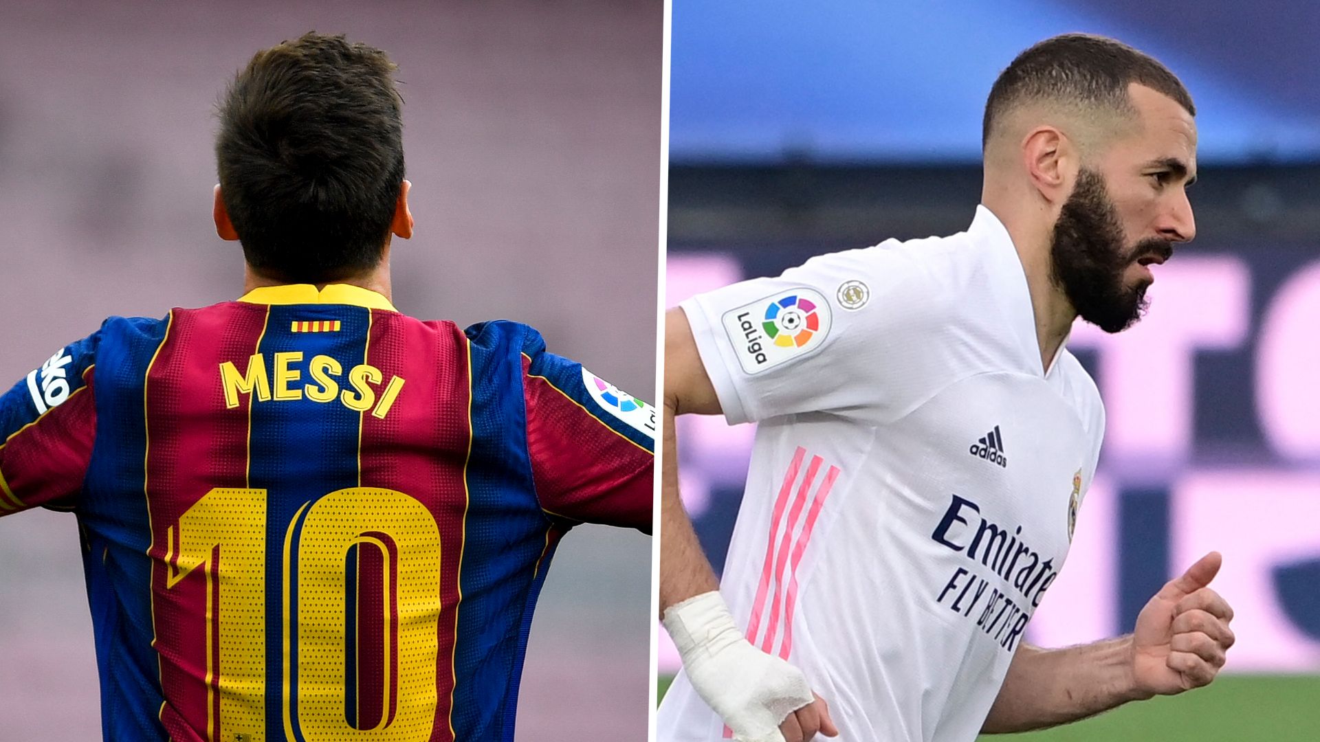 Messi Benzema Clásico Barcelona Real Madrid