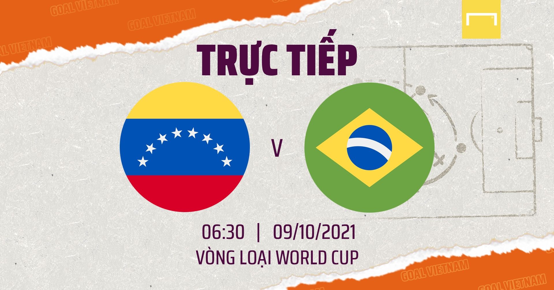 Live Venezuela vs Brazil WC2022Q GFX