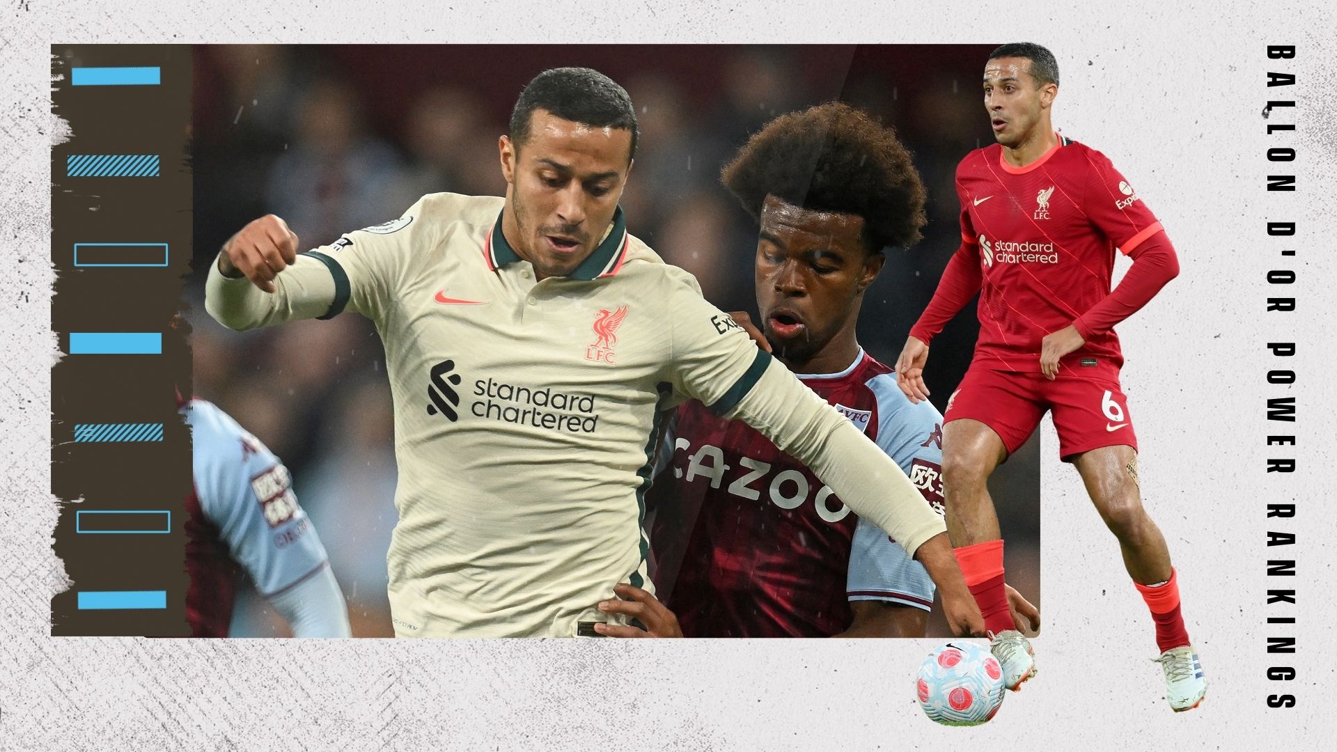 Thiago Alcantara Ballon d'Or Rankings GFX