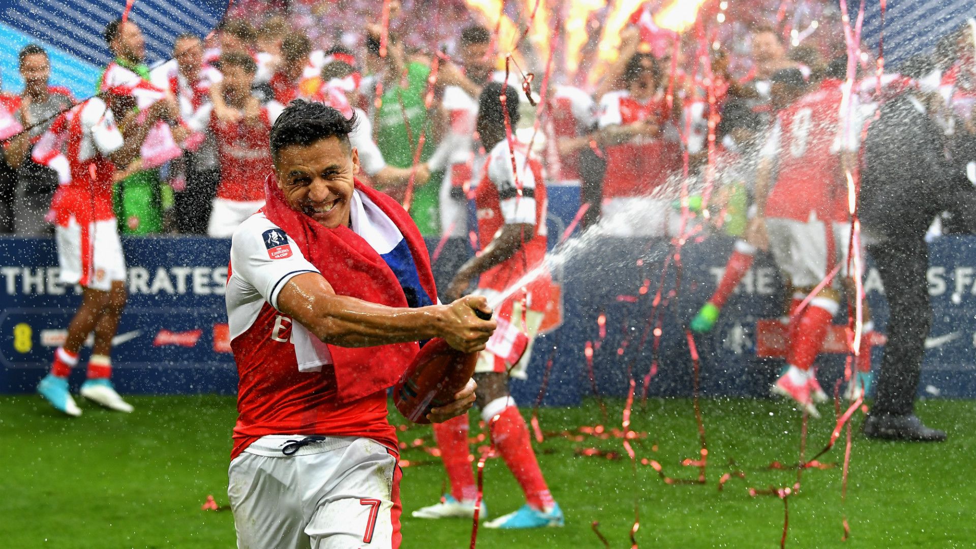 Alexis Sanchez Arsenal FA Cup