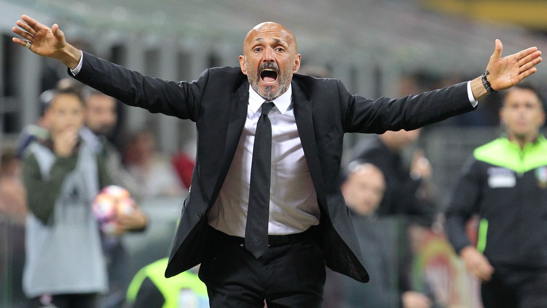 Luciano Spalletti Roma coach
