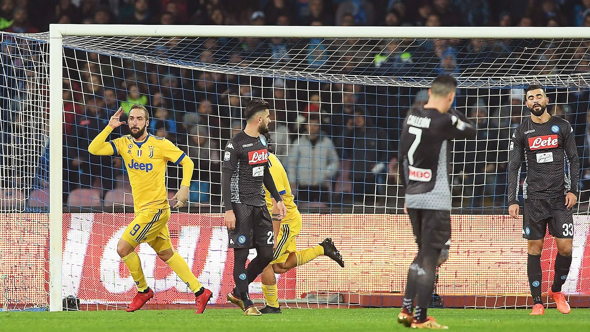 Gonzalo Higuain Napoli Juventus Serie A