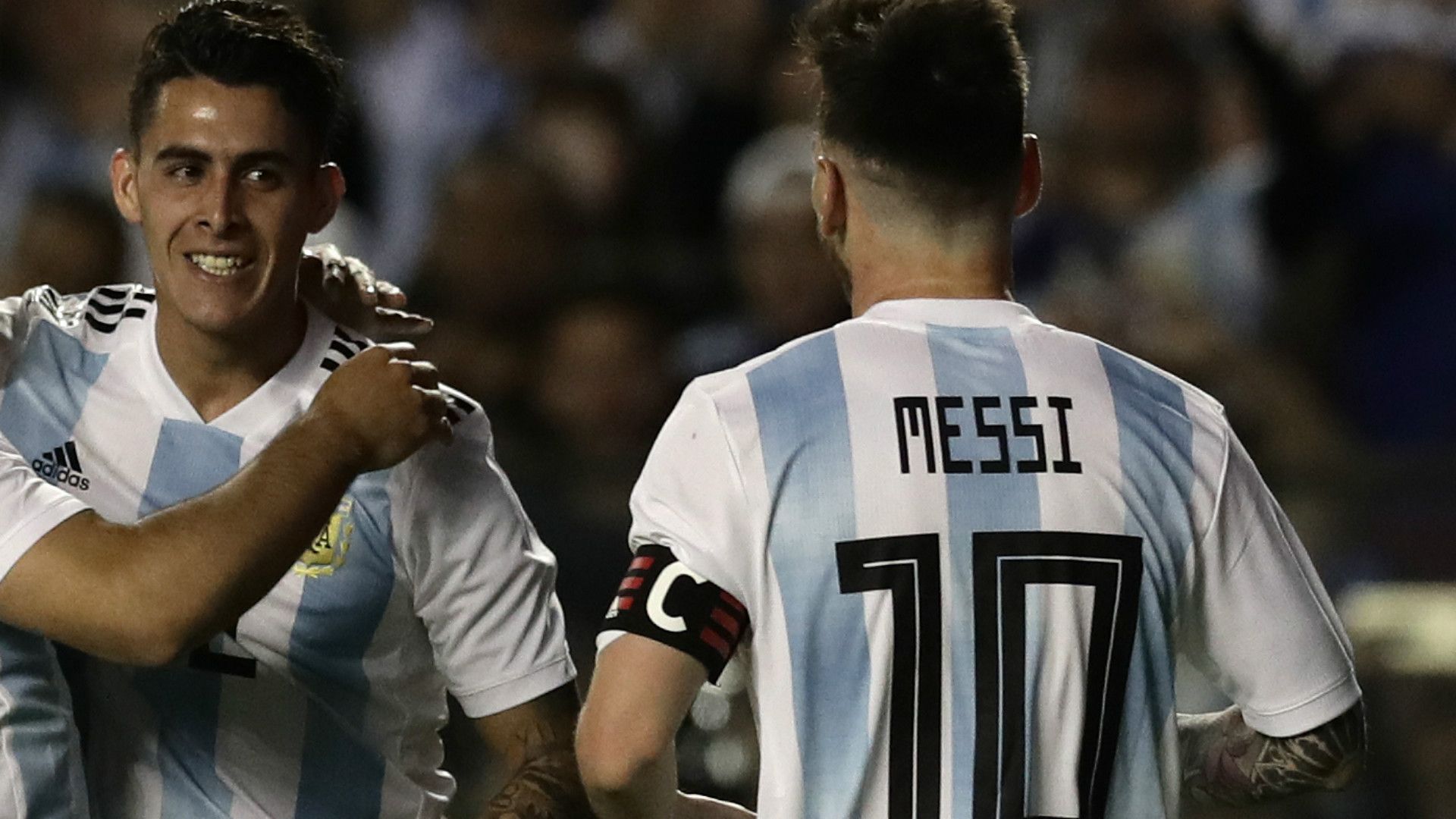 Cristian Pavon Lionel Messi Argentina