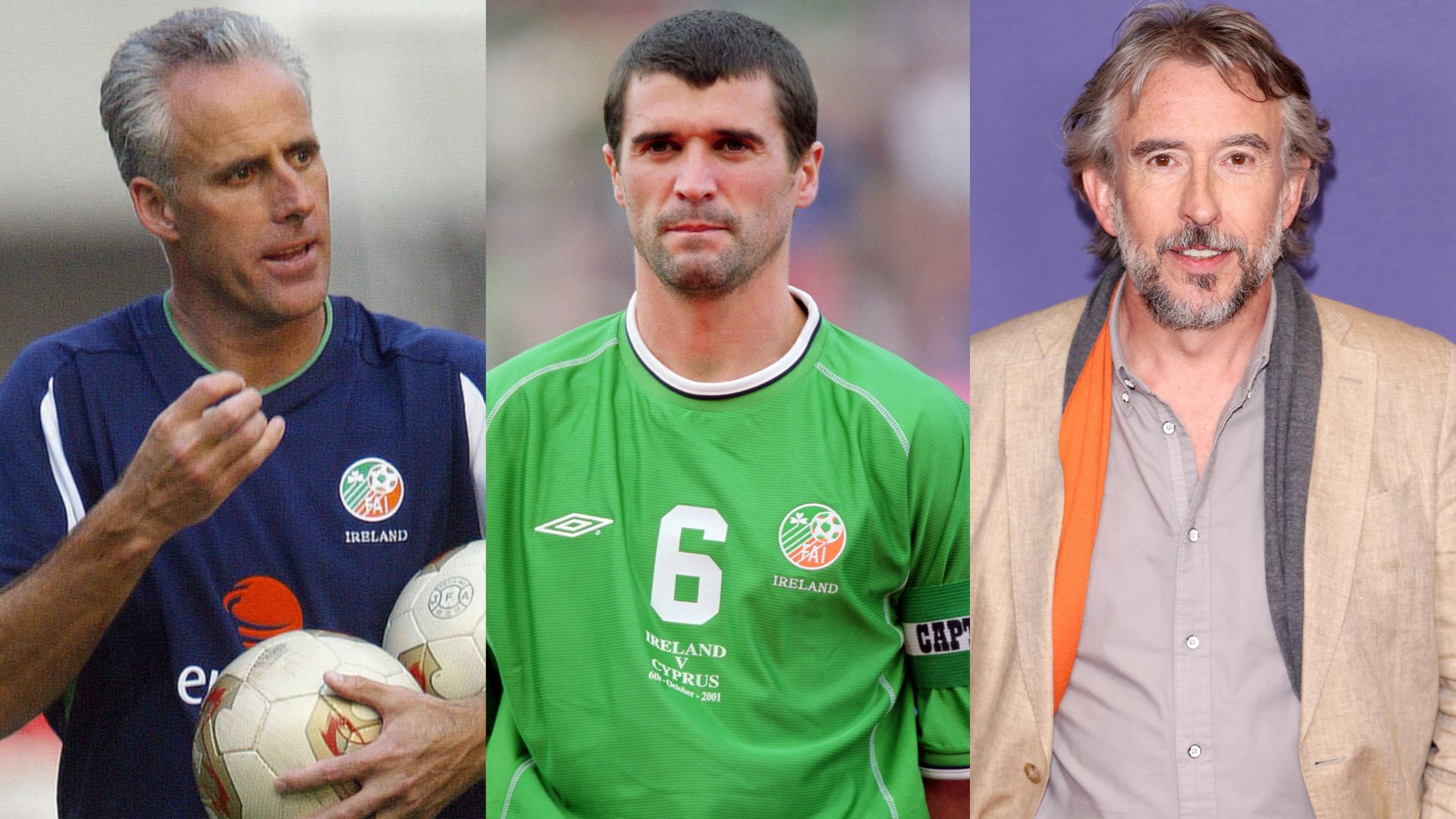 Roy Keane Mick McCarthy Steve Coogan