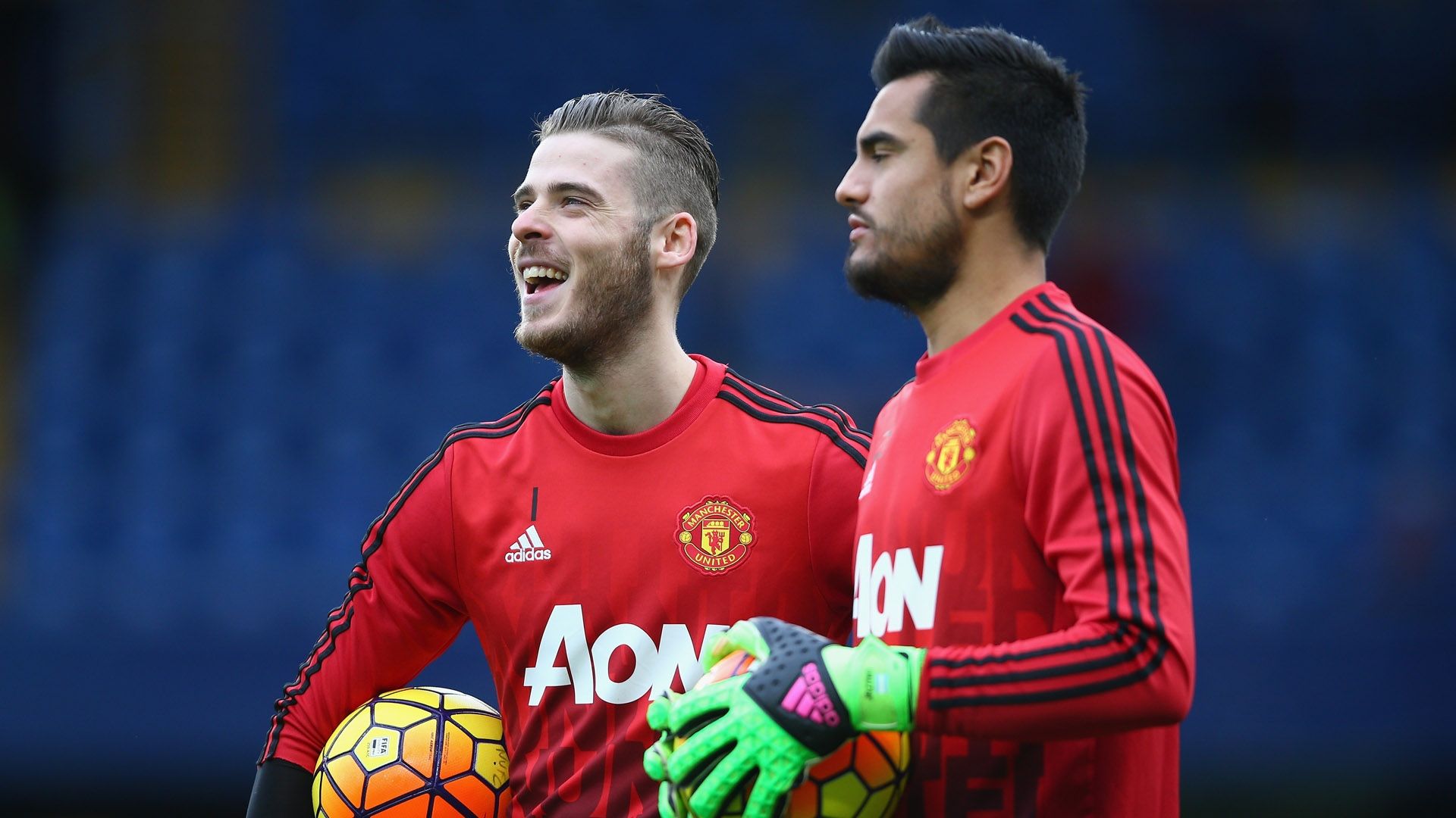 Sergio Romero David De Gea Manchester United