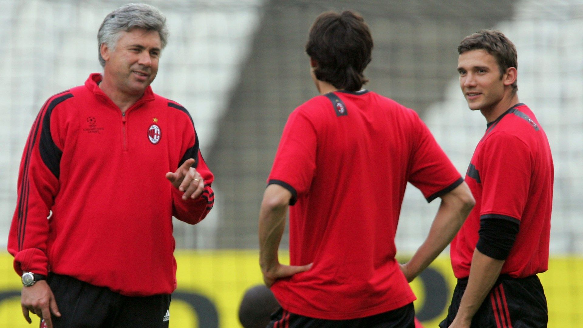 Ancelotti Shevchenko