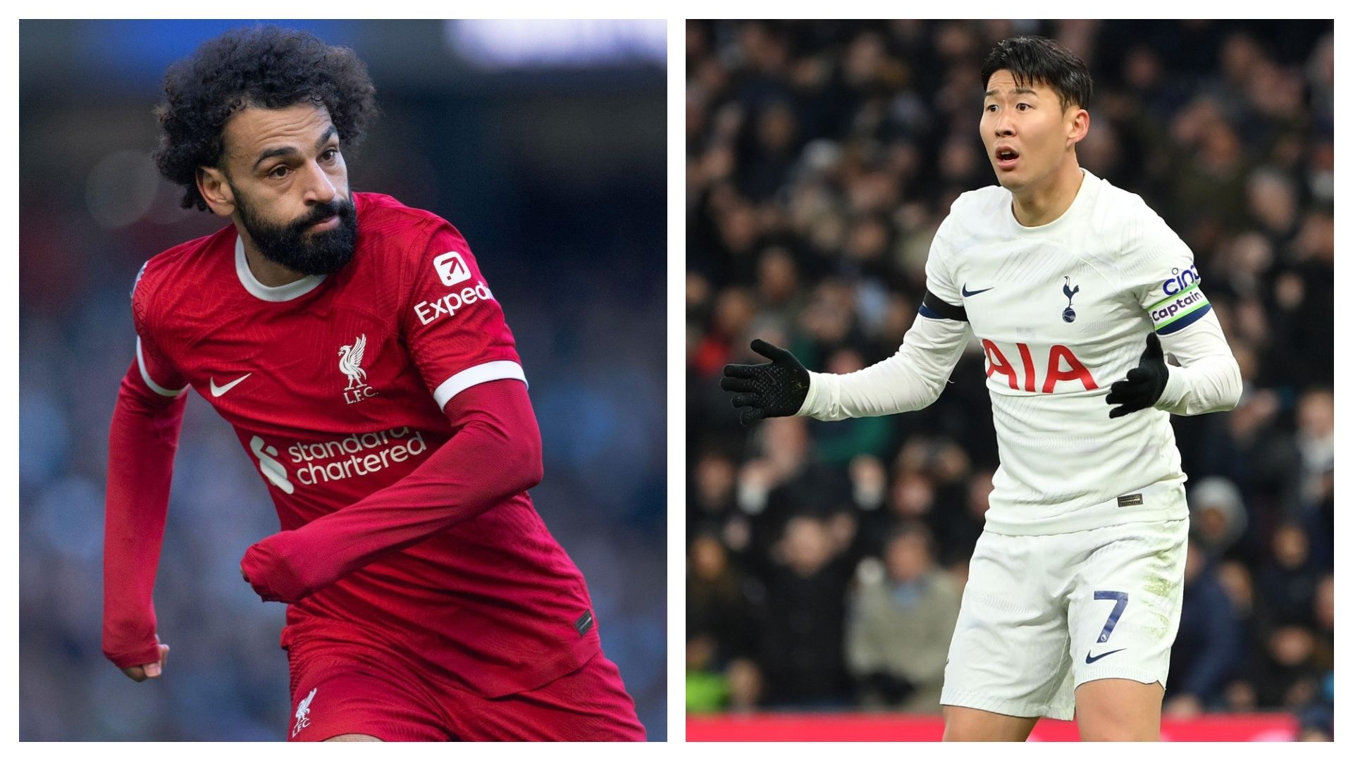Son Heung-min Mohamed Salah