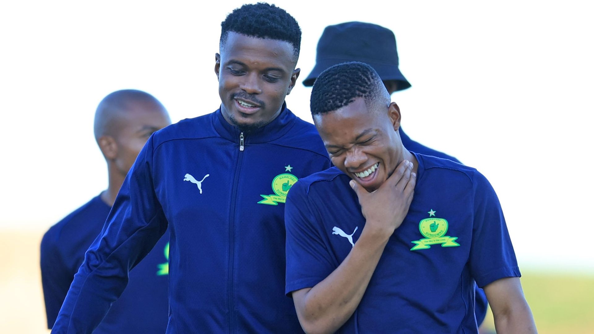 Teboho Mokoena and Sphelele Mkhulise, Mamelodi Sundowns