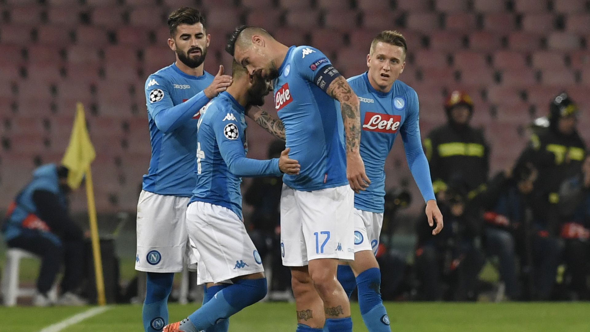 Marek Hamsik Lorenzo Insigne Napoli