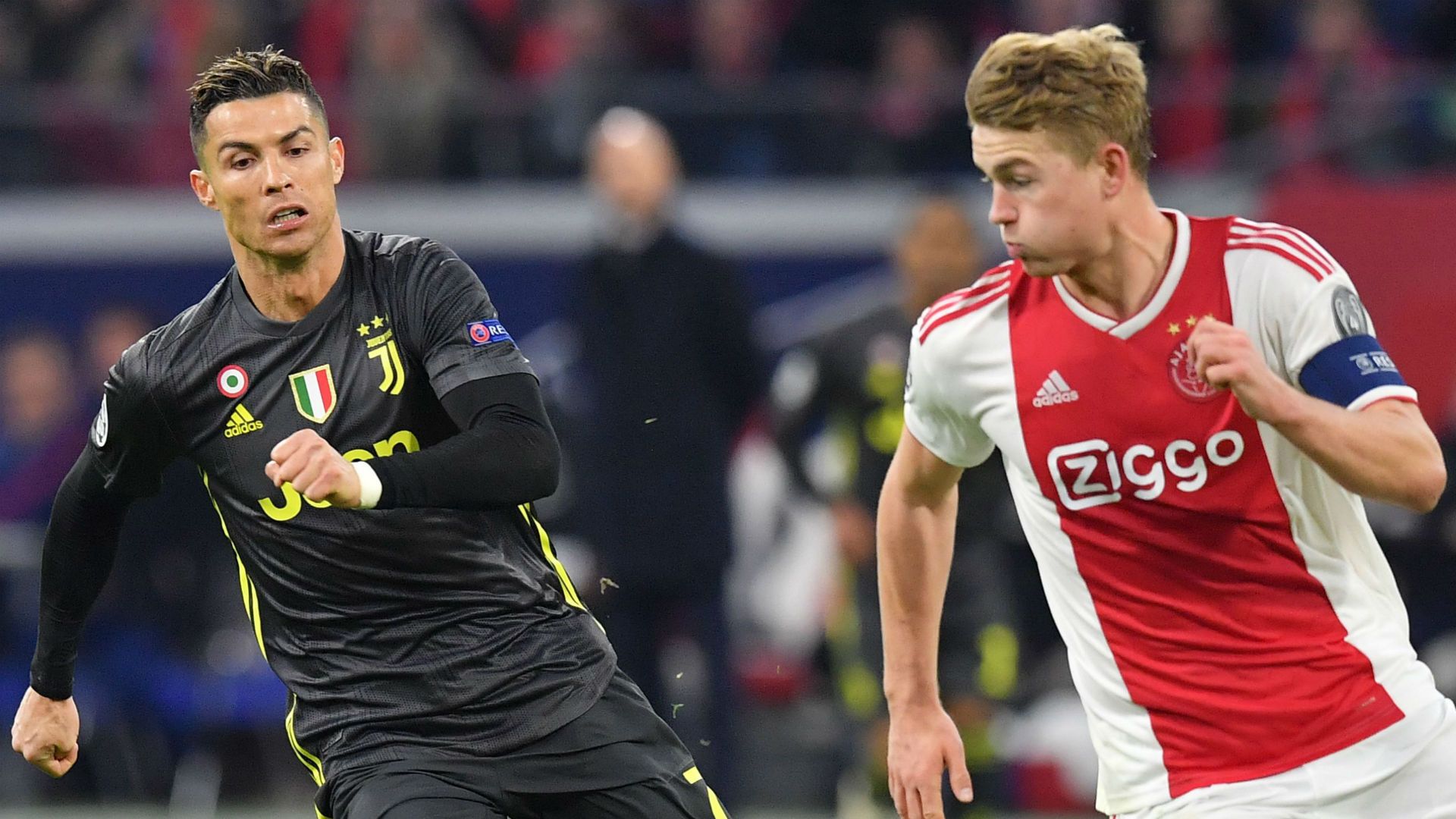 Cristiano Ronaldo Juventus Matthijs De Ligt Ajax