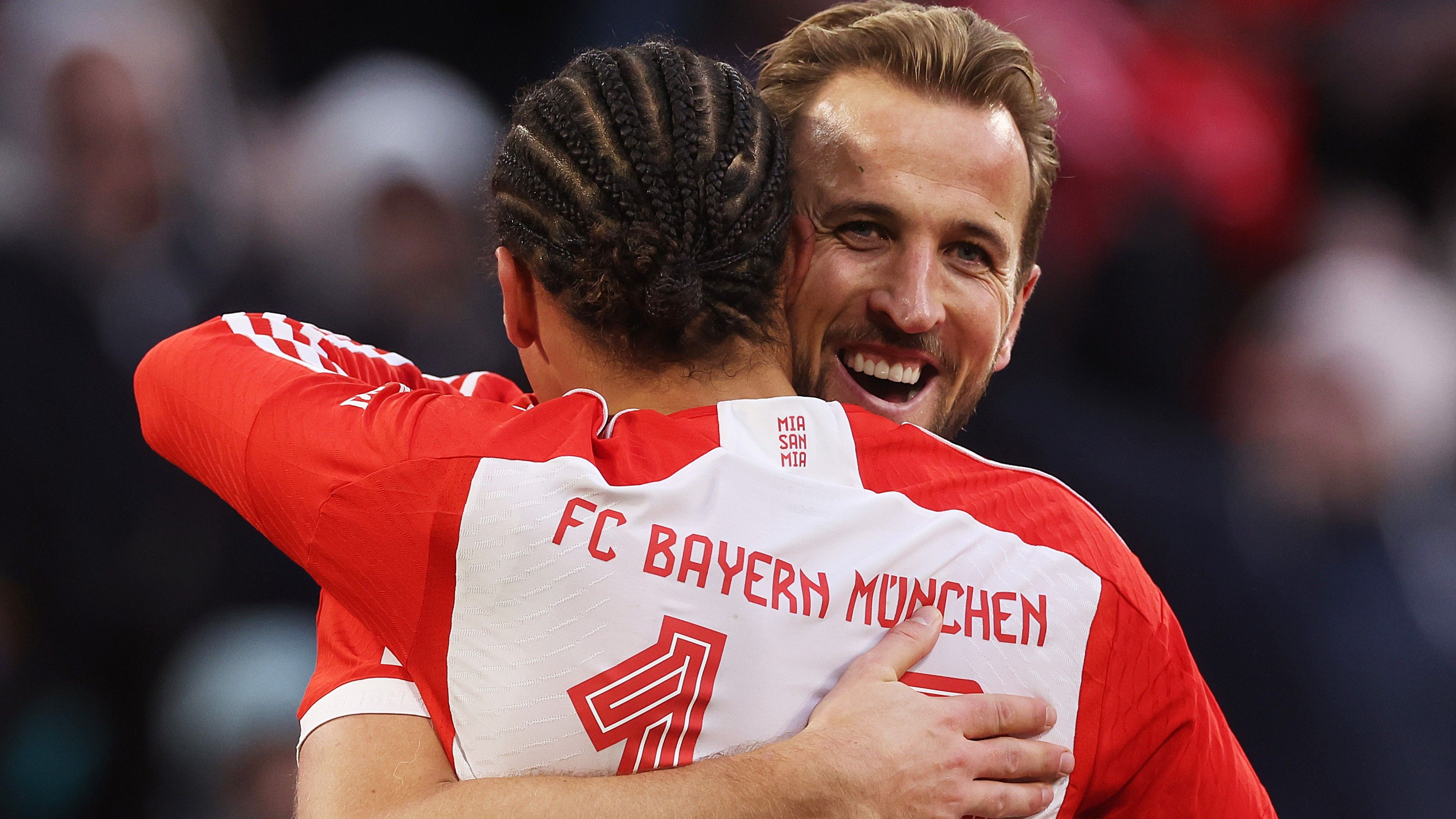 Harry Kane and Leroy Sane  Bayern Munich