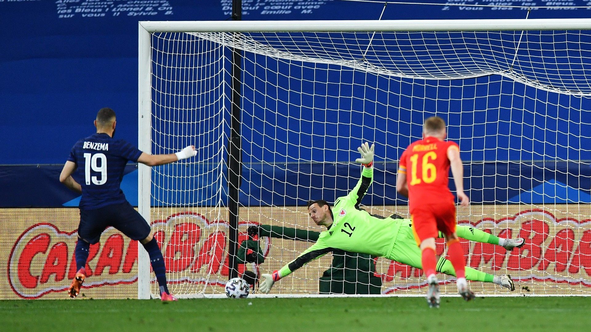 Karim Benzema France Wales 2021