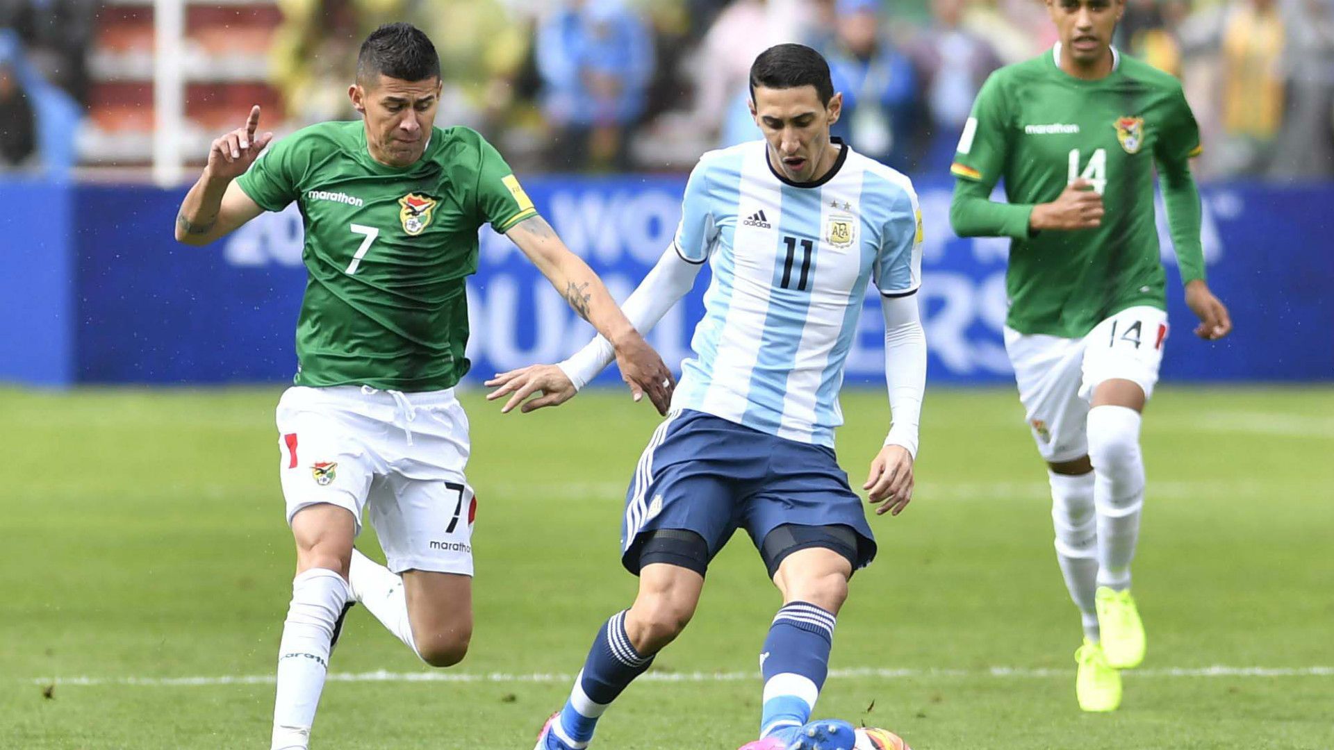 Bolivia Argentina Chumacero Di Maria Eliminatorias Sudamericanas Fecha 14 28032017
