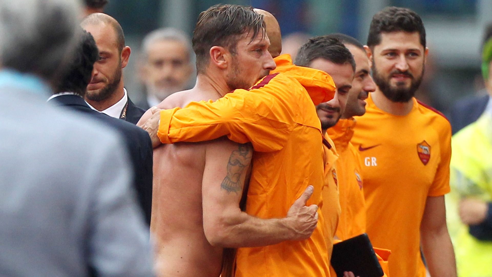 Francesco Totti Luciano Spalletti Roma