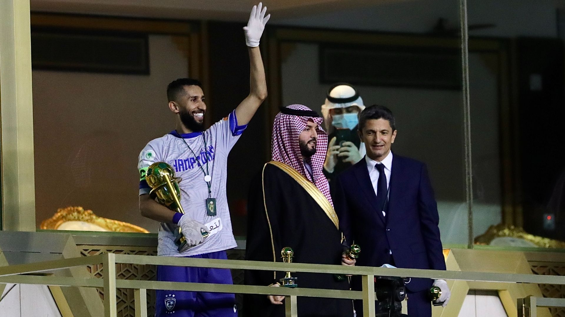 Salman Al Faraj Fahad bin Nafil Razvan Lucescu Al Hilal Al Nassr Saudi King's Cup final 28.11.2020