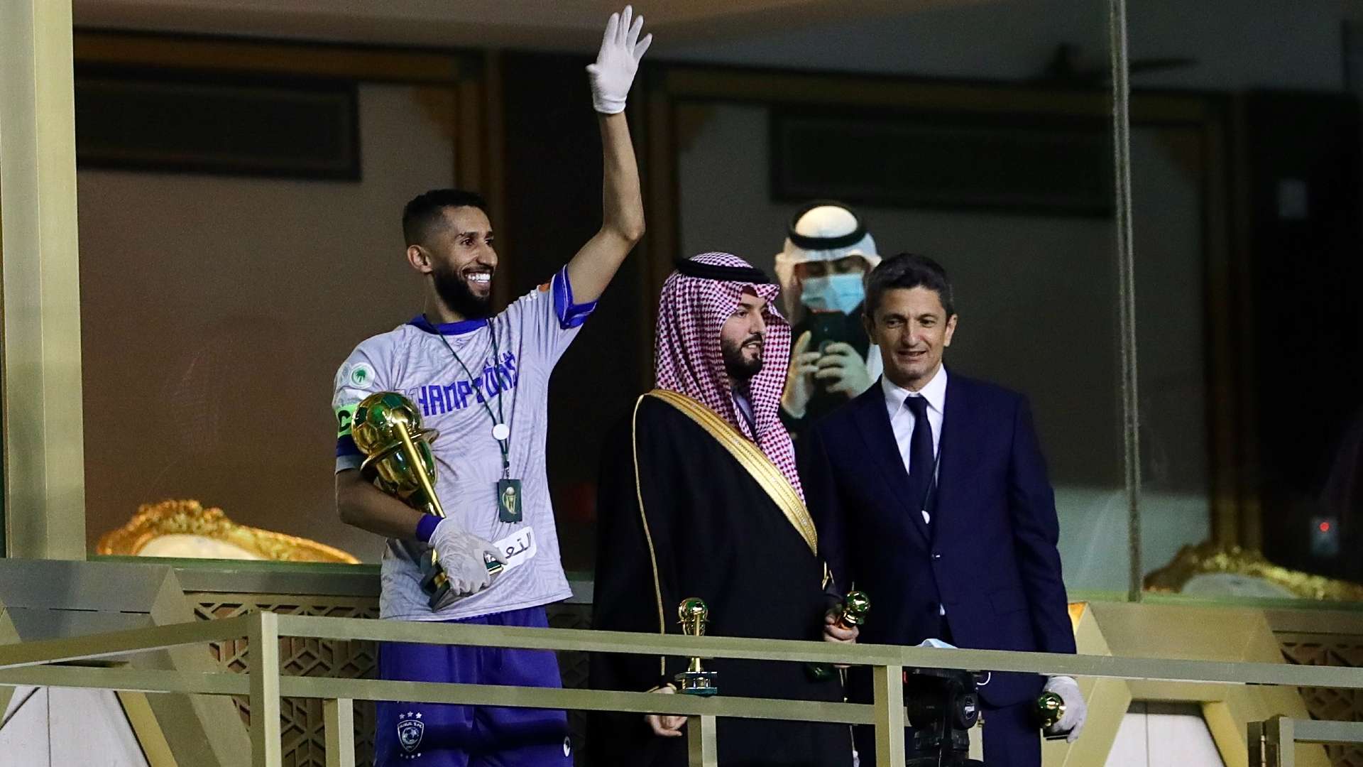 Salman Al Faraj Fahad bin Nafil Razvan Lucescu Al Hilal Al Nassr Saudi King's Cup final 28.11.2020