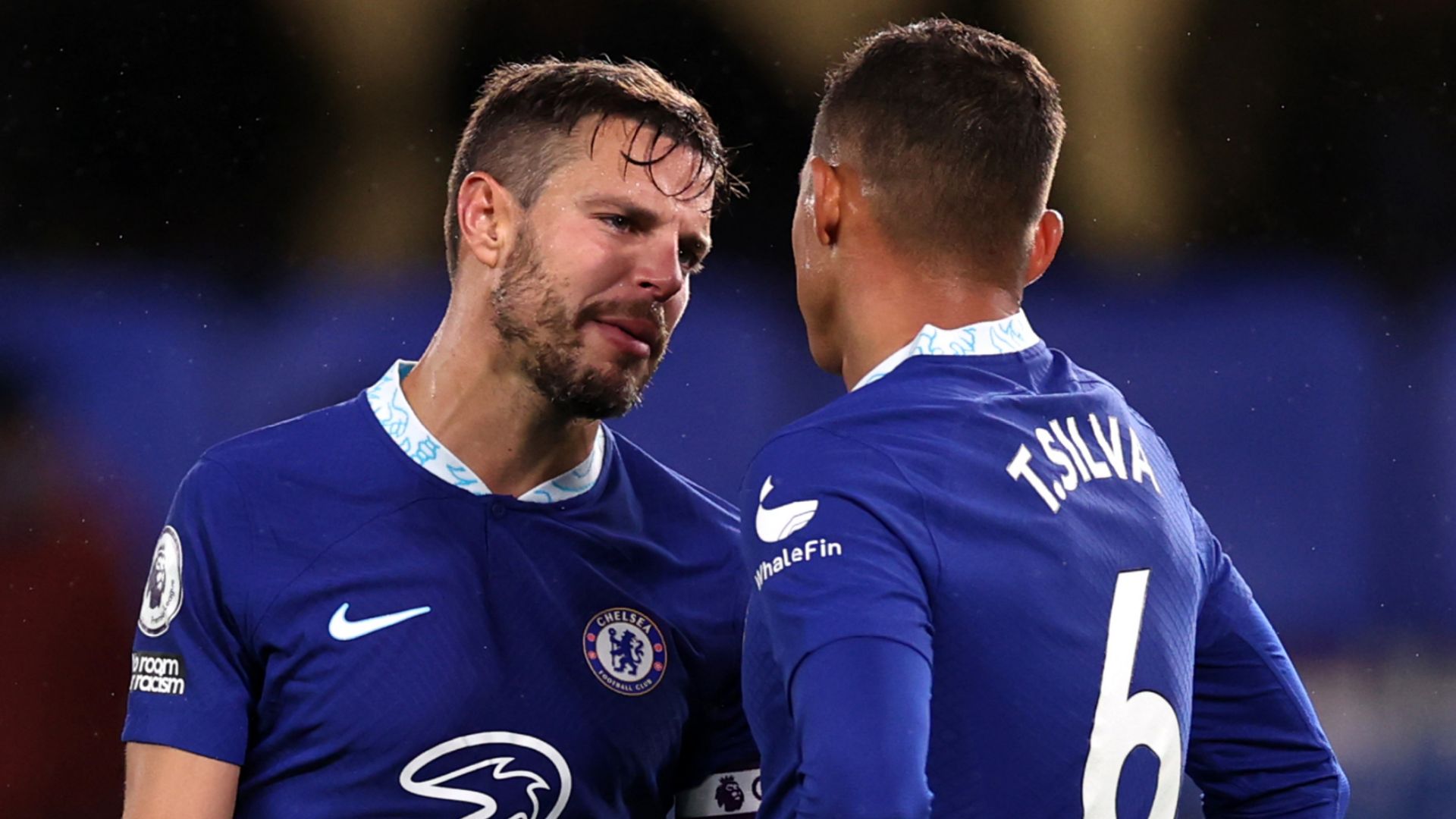 Cesar Azpilicueta Thiago Silva Chelsea 2022-23
