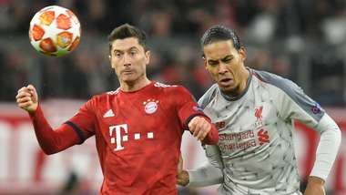 Robert Lewandowski Virgil van Dijk FC Bayern München Liverpool 13032019