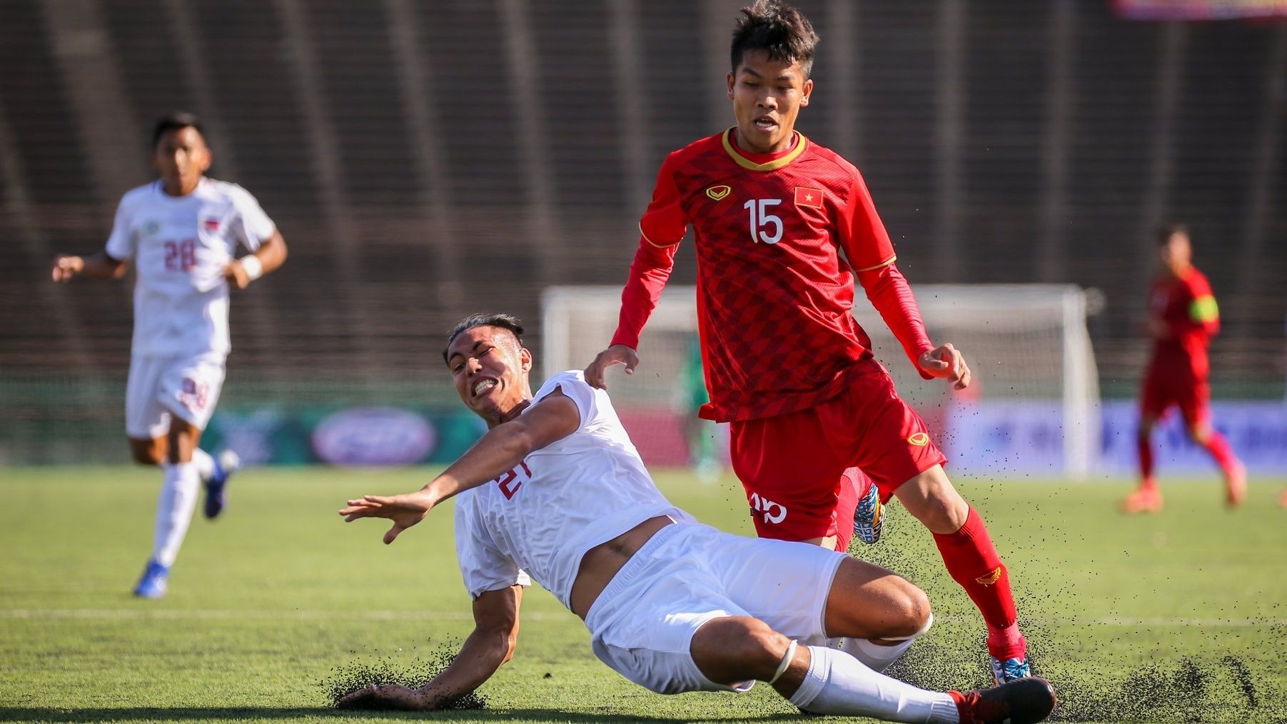 Nguyen Huu Thang U22 Vietnam U22 Philippines AFF U22 Championship 2019