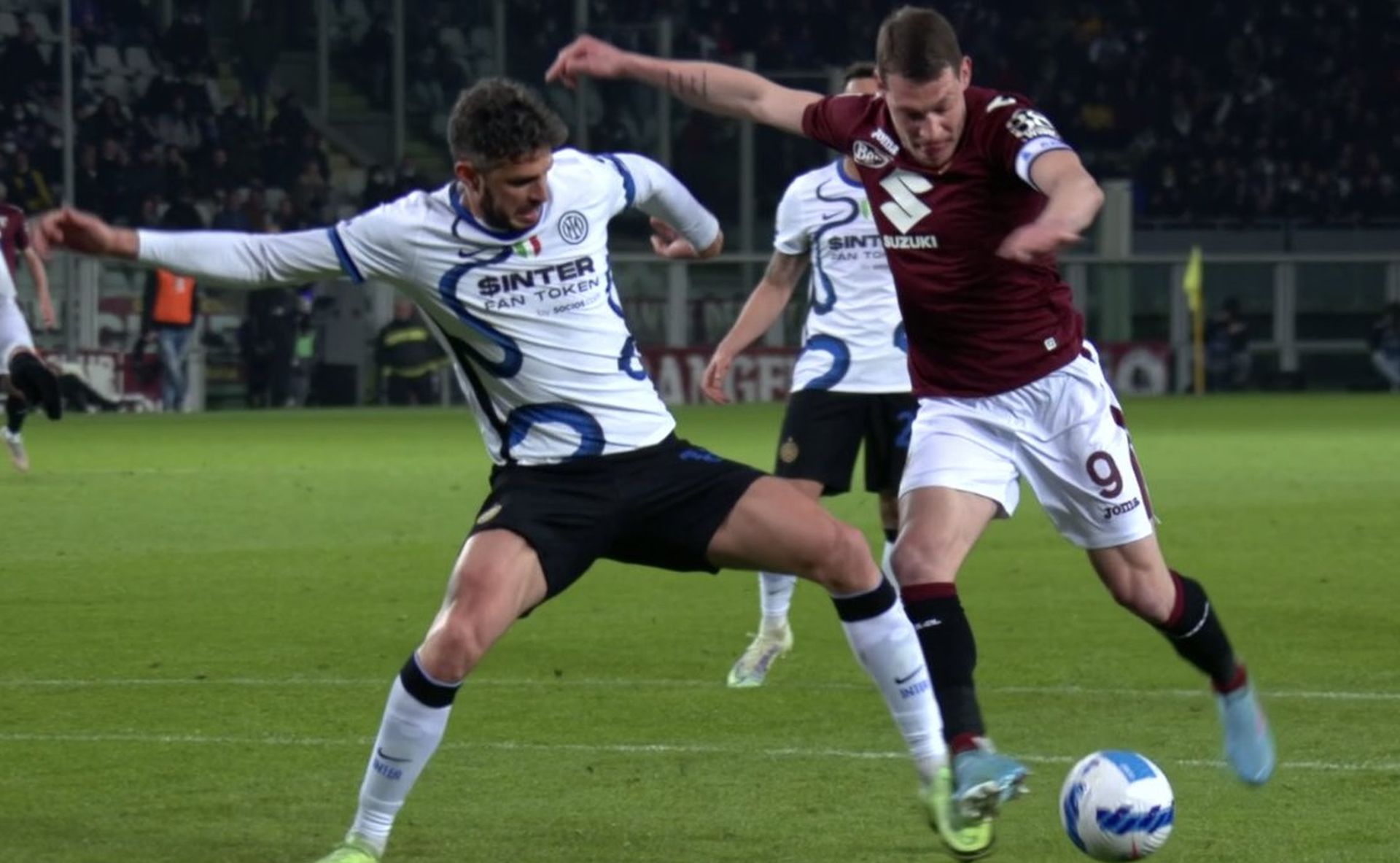 Ranocchia Belotti moviola Torino Inter