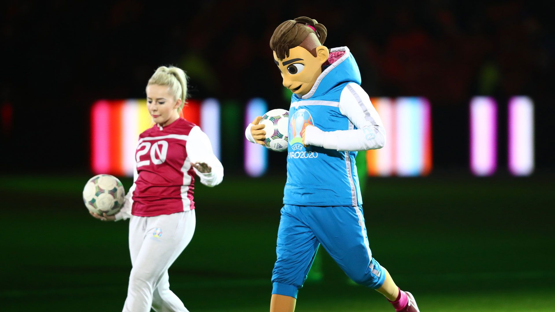 Skillzy Maskottchen EM Europameisterschaft 2020