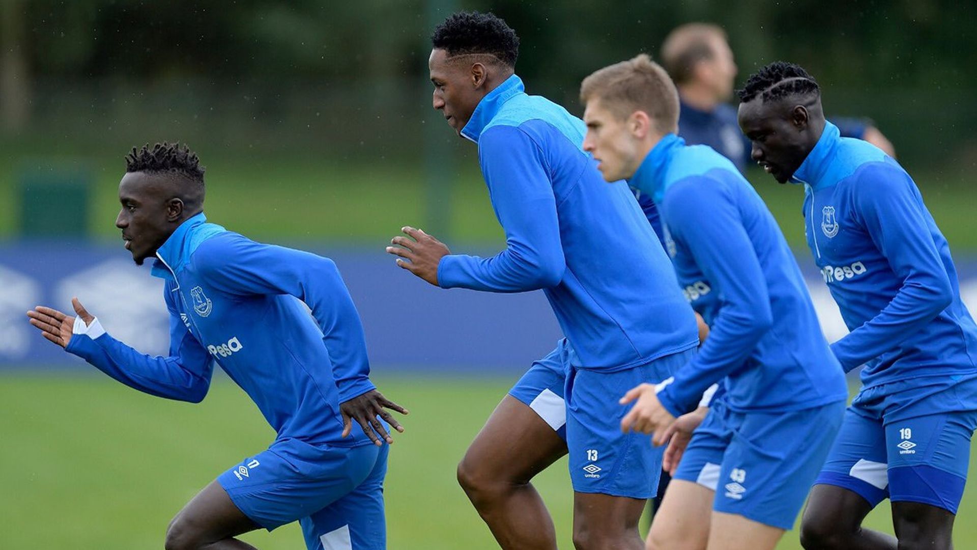 Yerry Mina Everton Premier League 2018