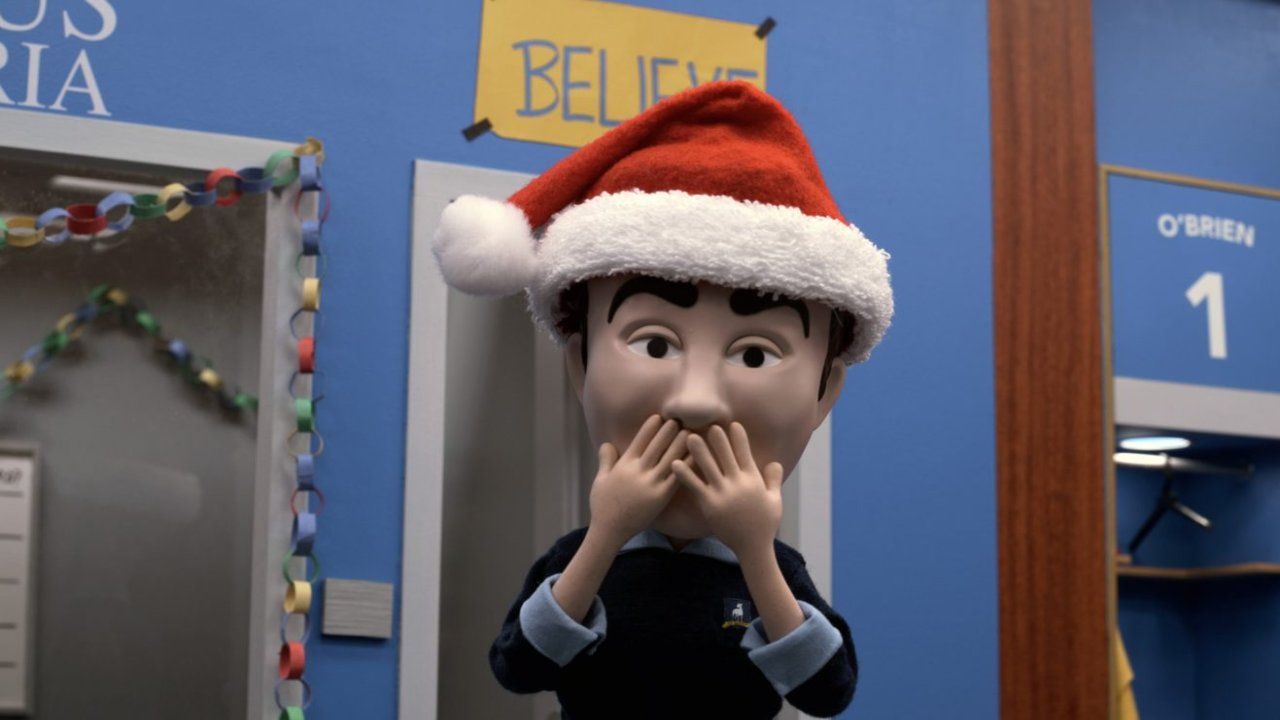 Ted and the gang reunited in animated short, Ted Lasso: The Missing Christmas Mustache.
