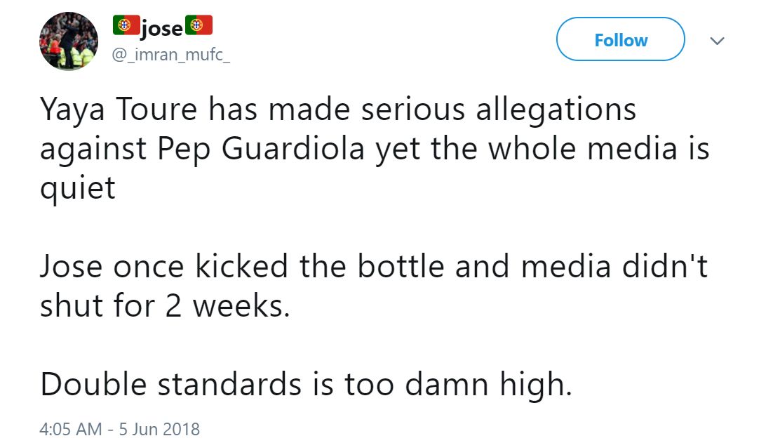 Reactions Yaya Toure Pep Guardiola