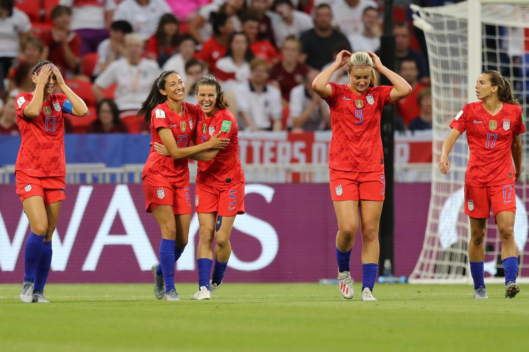 USWNT Press England World Cup