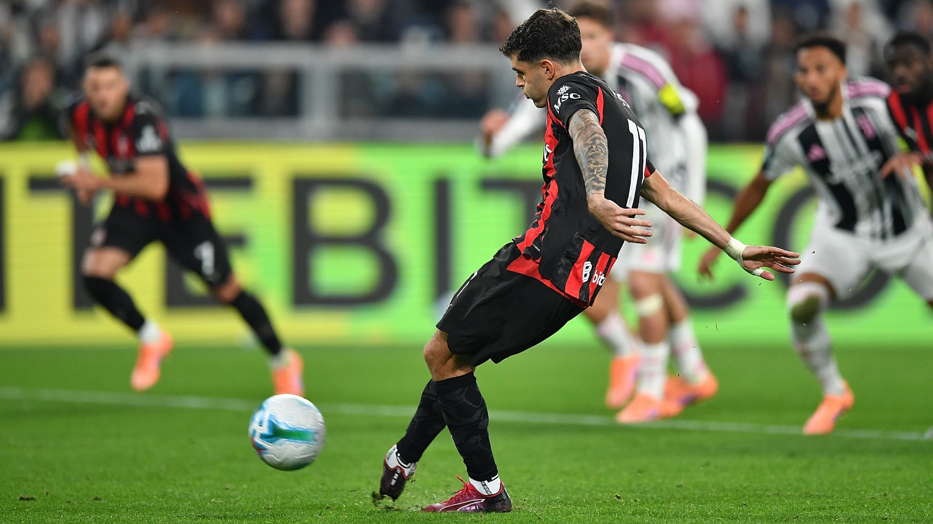 Christian Pulisic AC Milan Juventus penalty 2025-26