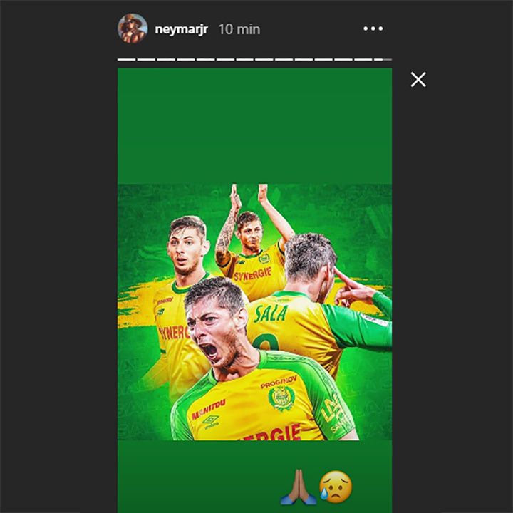 Print Neymar Sala RIP