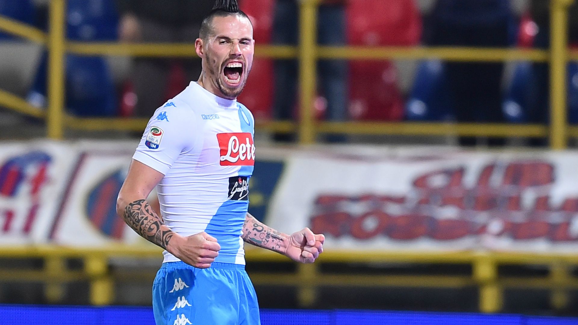 Hamsik Bologna Napoli Serie A