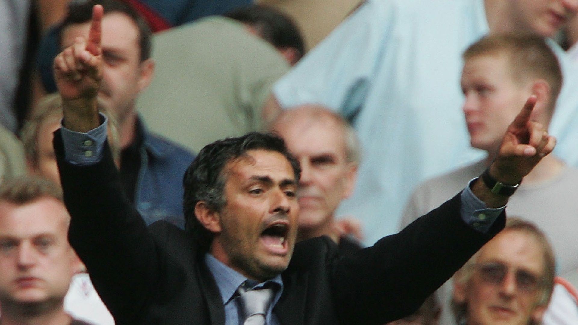 Jose Mourinho, then of FC Porto, in 2004