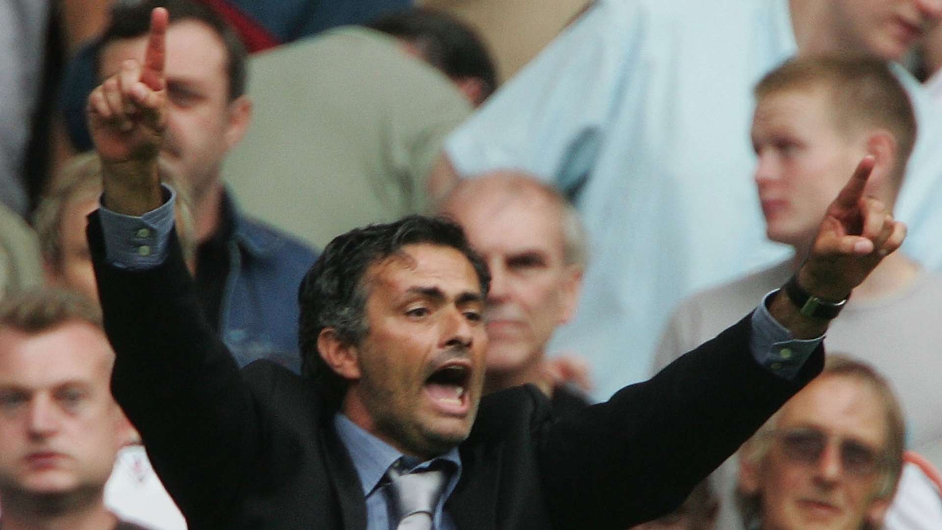 Jose Mourinho, then of FC Porto, in 2004