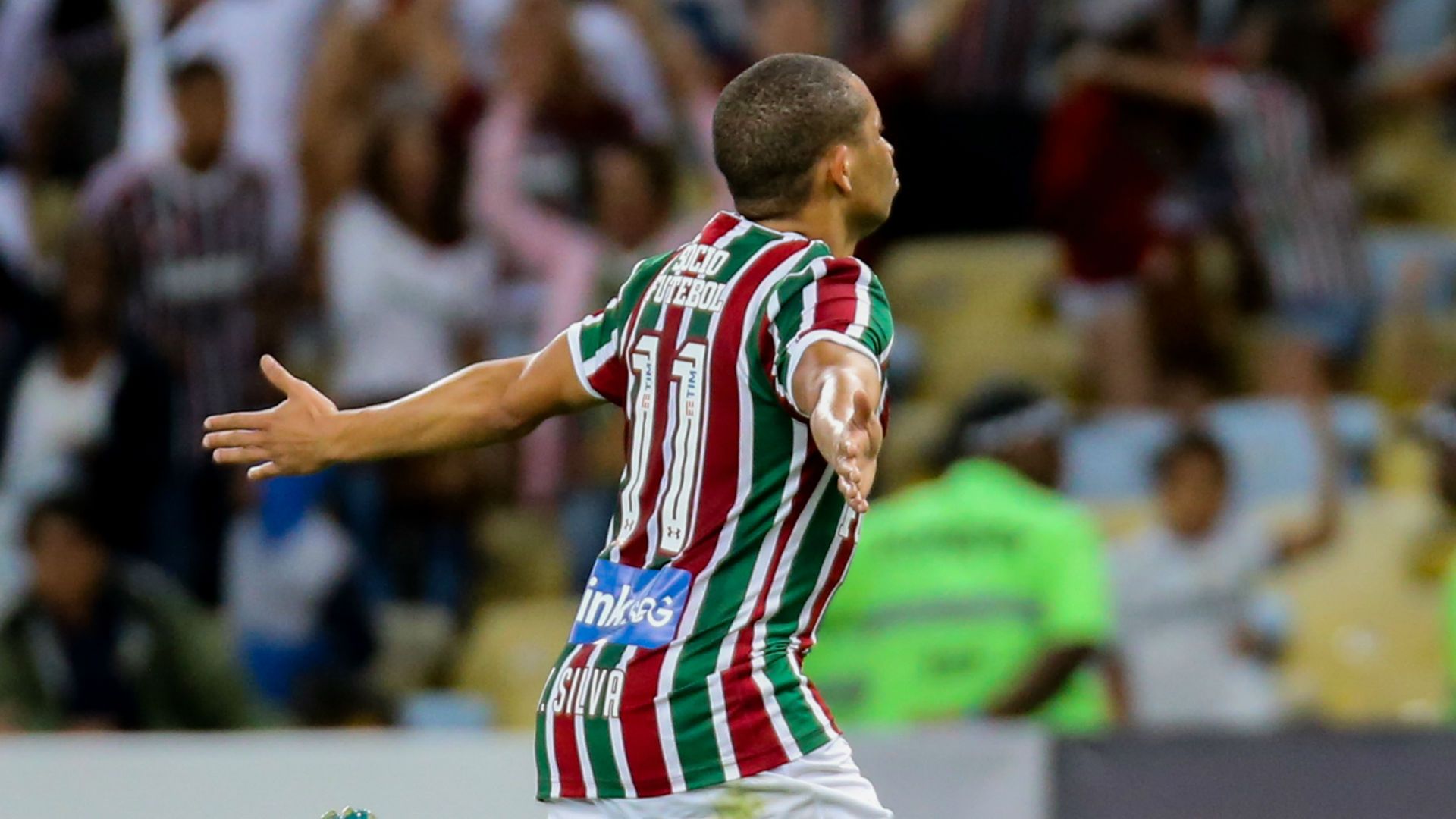 Wellington Silva Fluminense Atletico GO Brasileirão 05 08 2017