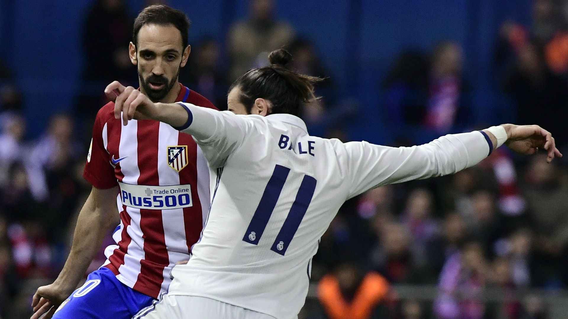 Juanfran Gareth Bale Atletico Madrid Real Madrid La Liga