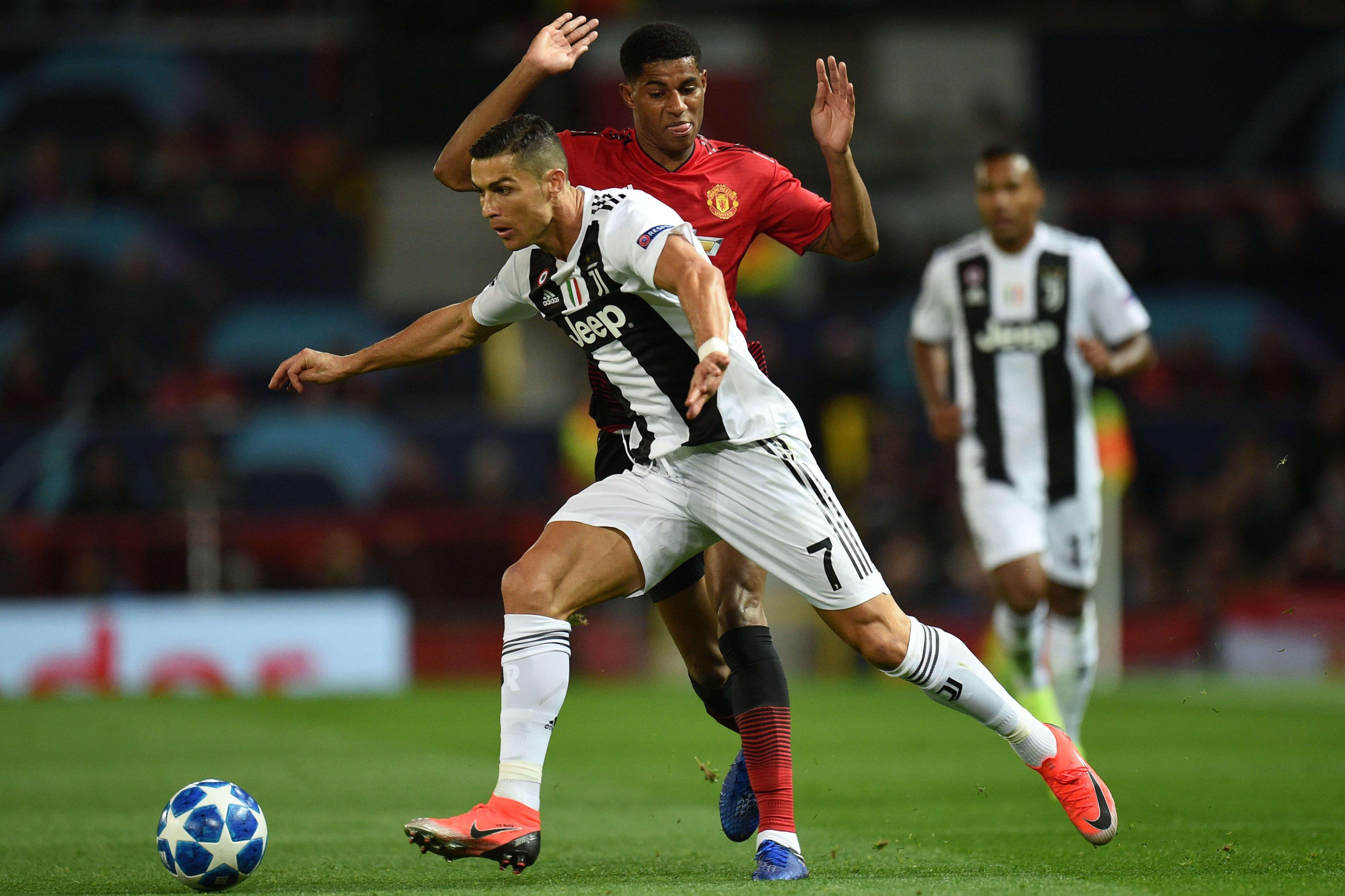 Cristiano Ronaldo Manchester United Juventus Champions League 23102018