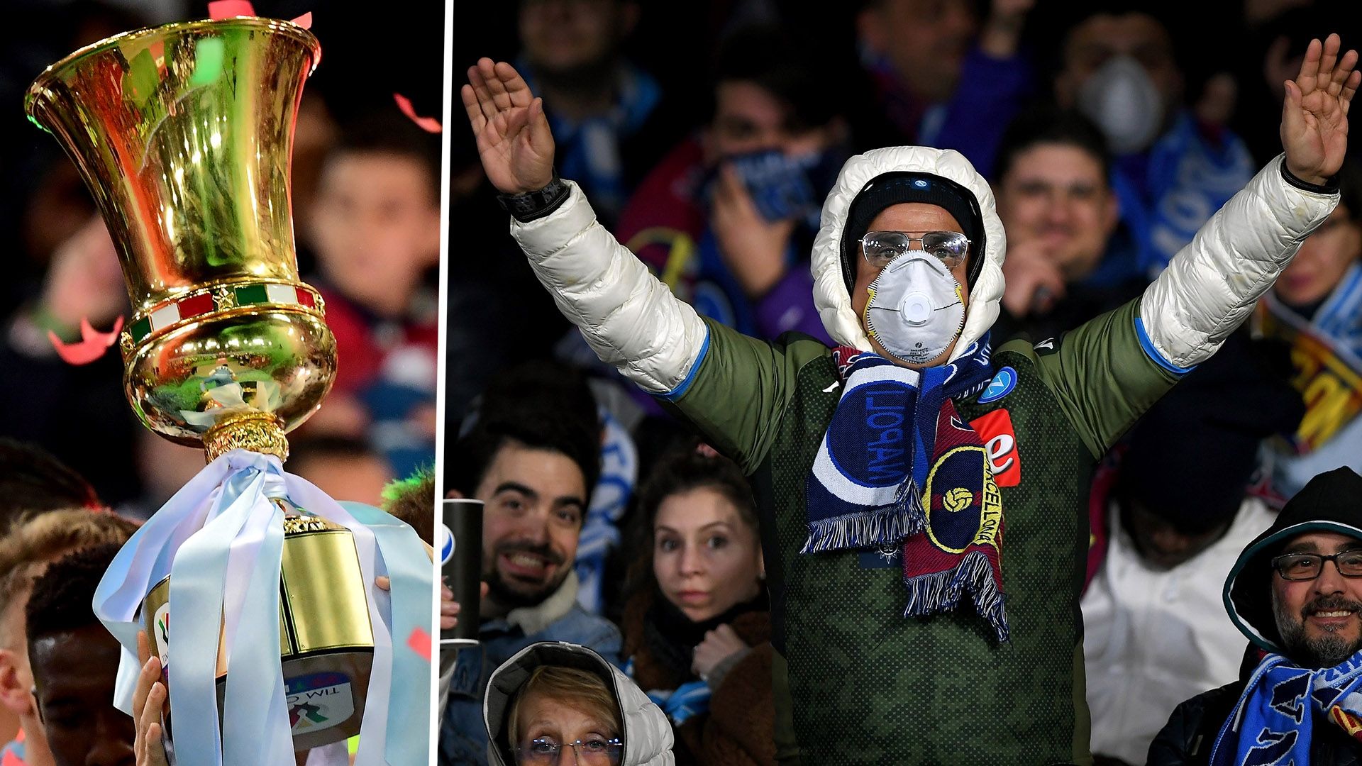 Coppa Italia Coronavirus Napoli San Paolo