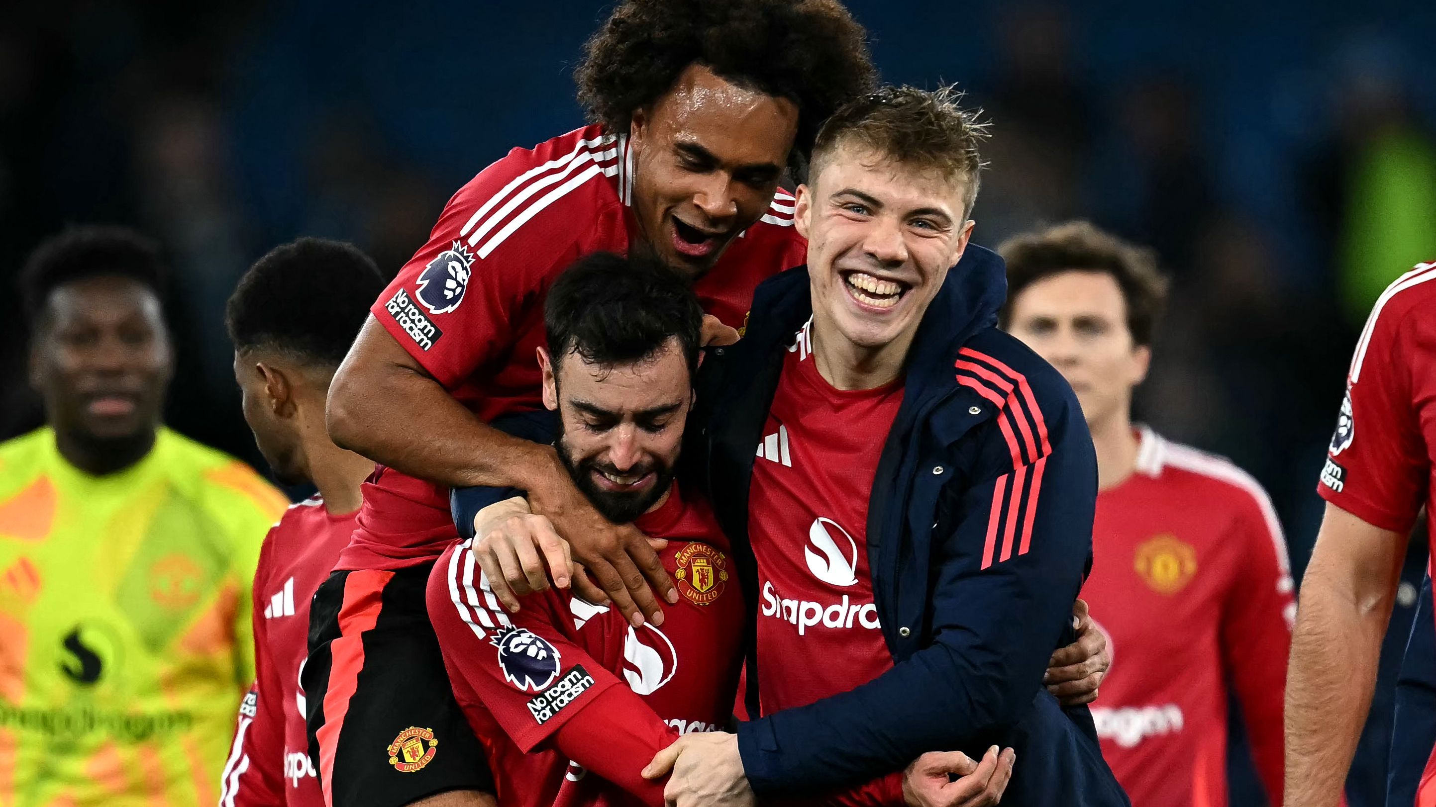 Bruno Fernandes, Joshua Zirkzee, Rasmus Hojlund