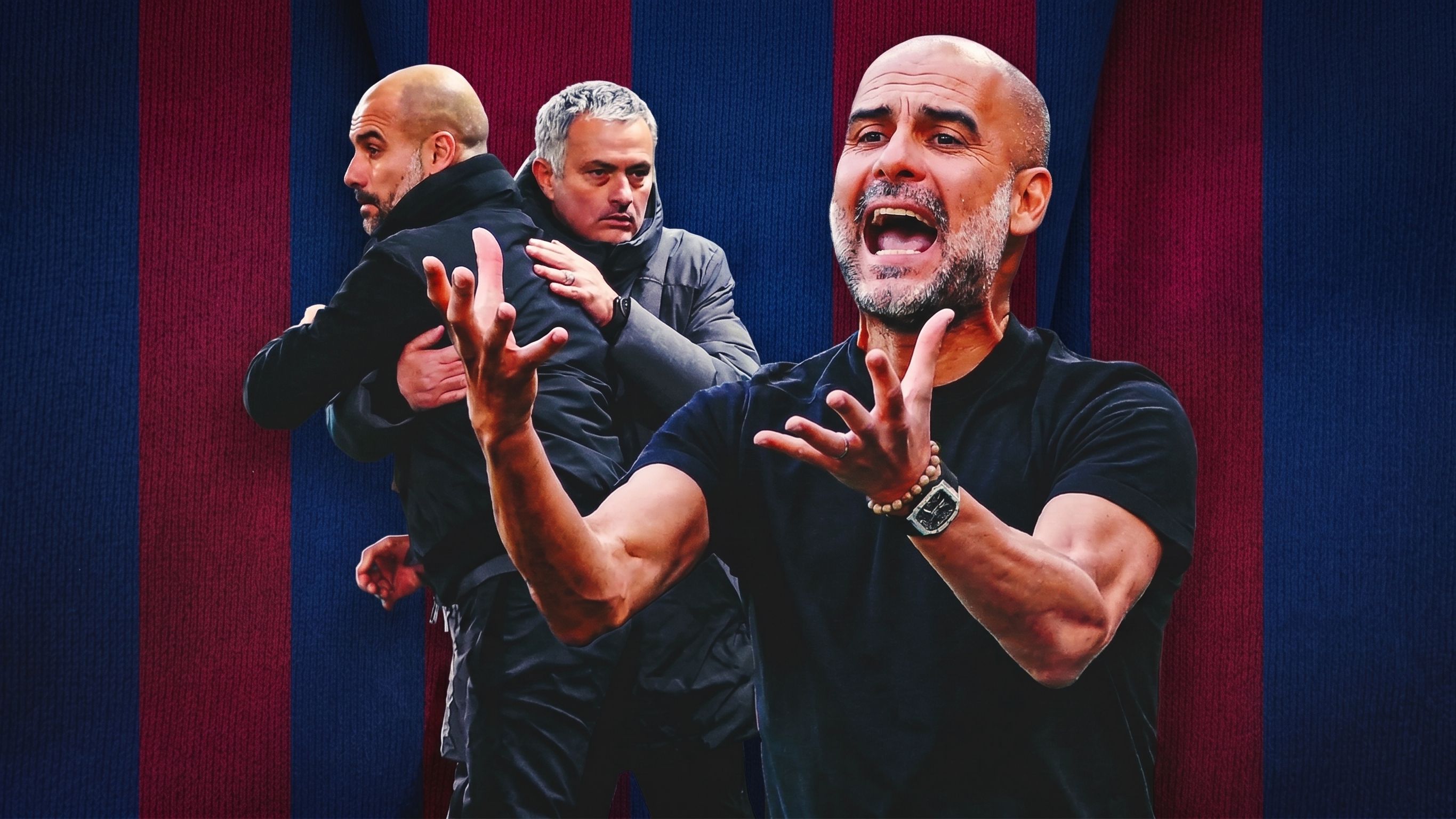 GOAL ONLY Guardiola Mourinho GFX