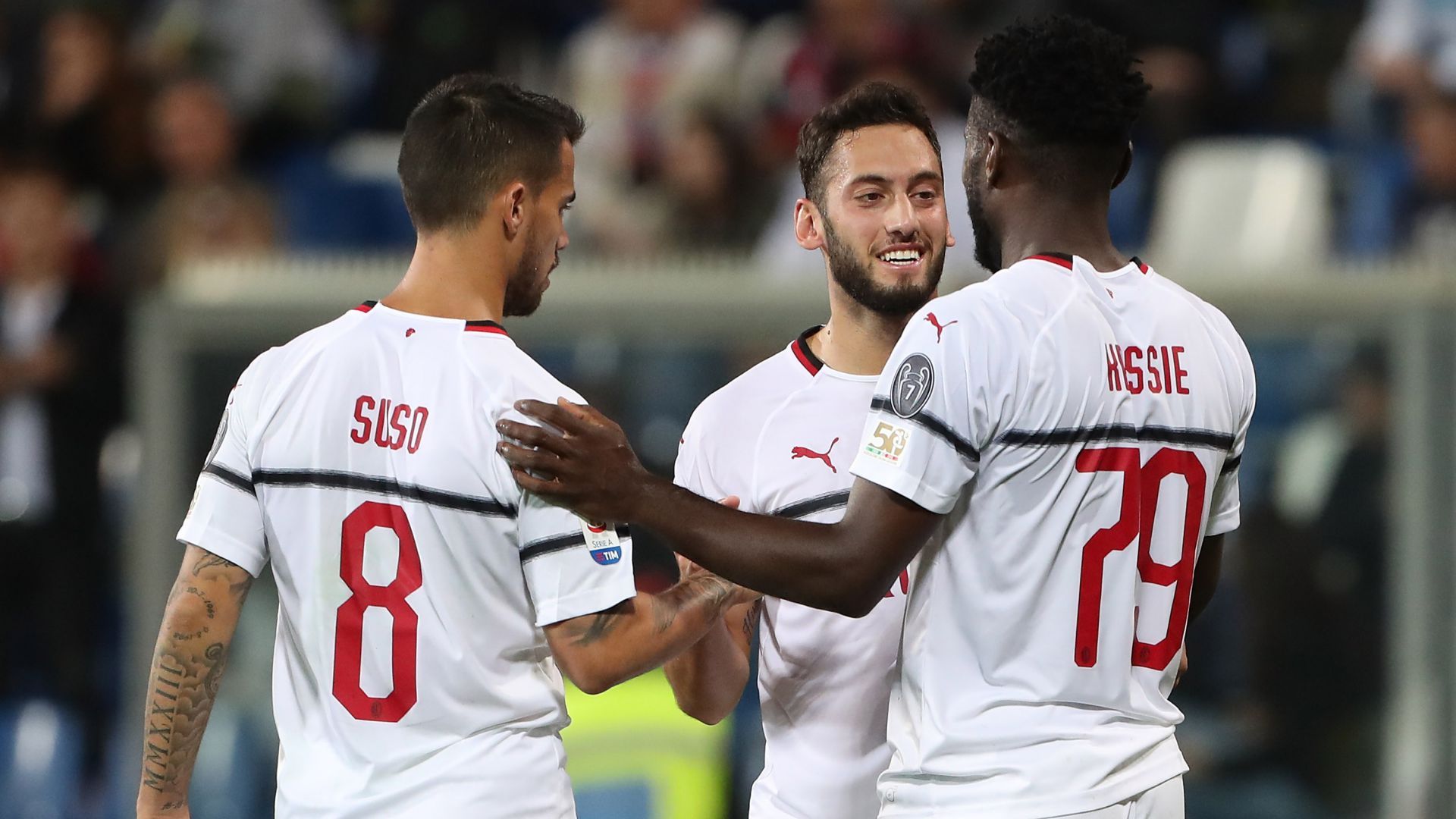 Suso Lessié Calhanoglu - Milan